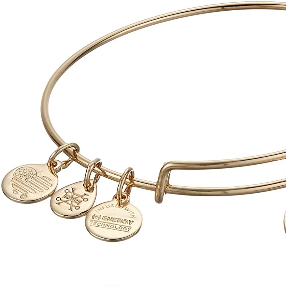 NWT, Alex and Ani Gold Because I Love You Granddaughter Bracelet - Picture 3 of 9